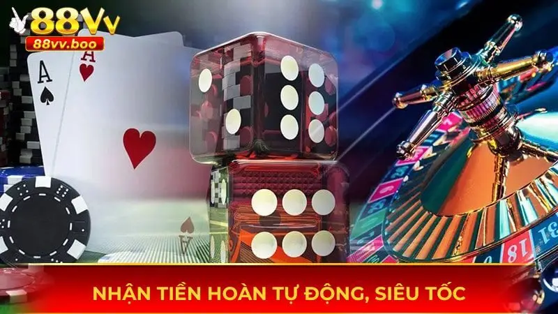 Nhận tiền hoàn tự động, siêu tốc